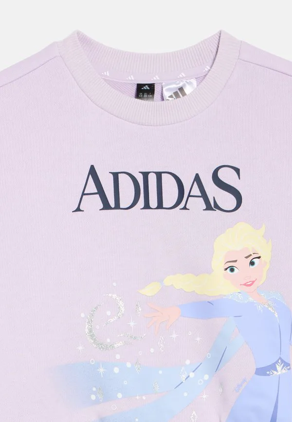 Спортивные штаны унисекс disney «холодное сердце» Adidas Performance, Ice Lavender/Dark Blue — фото 4