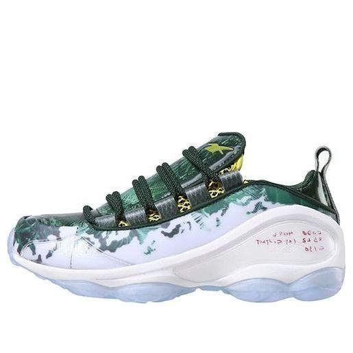 

Кроссовки dmx run 10 predator 'scout green' Reebok, белый