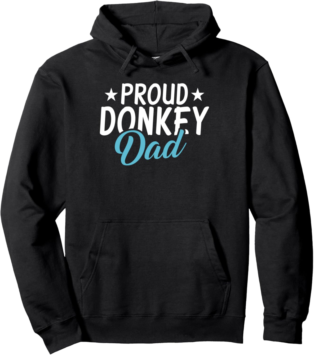 

Худи для любителя ослов, гордого папы осла Donkey Lover Gifts, черный