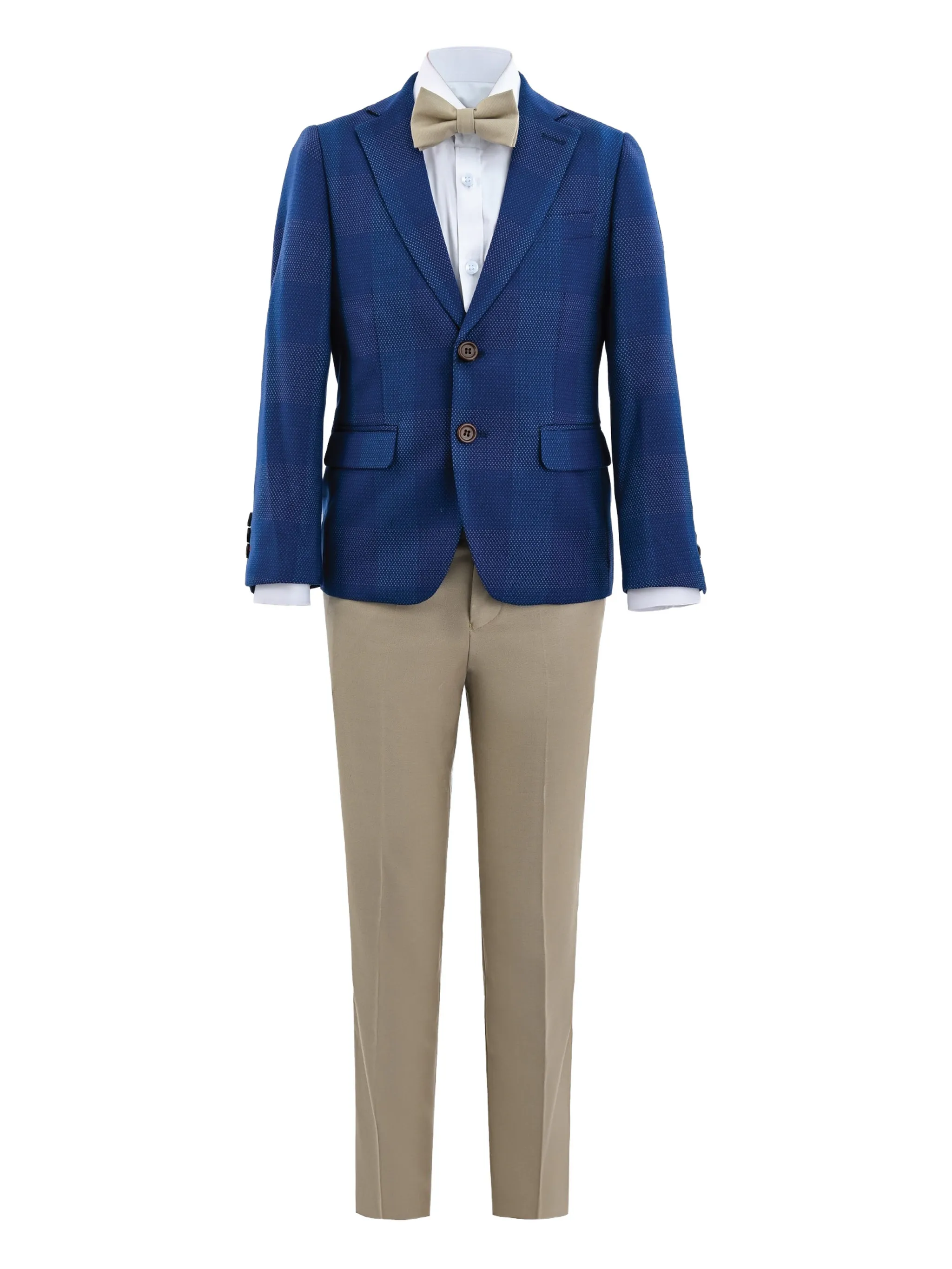 

Костюм с однобортным пиджаком Moustache, синий