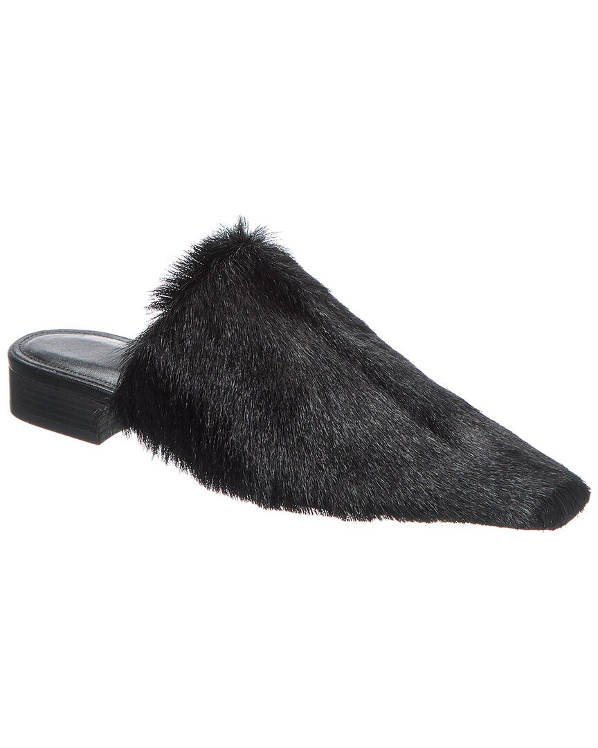 Мюли Ferragamo Haircalf Salvatore Ferragamo, черный