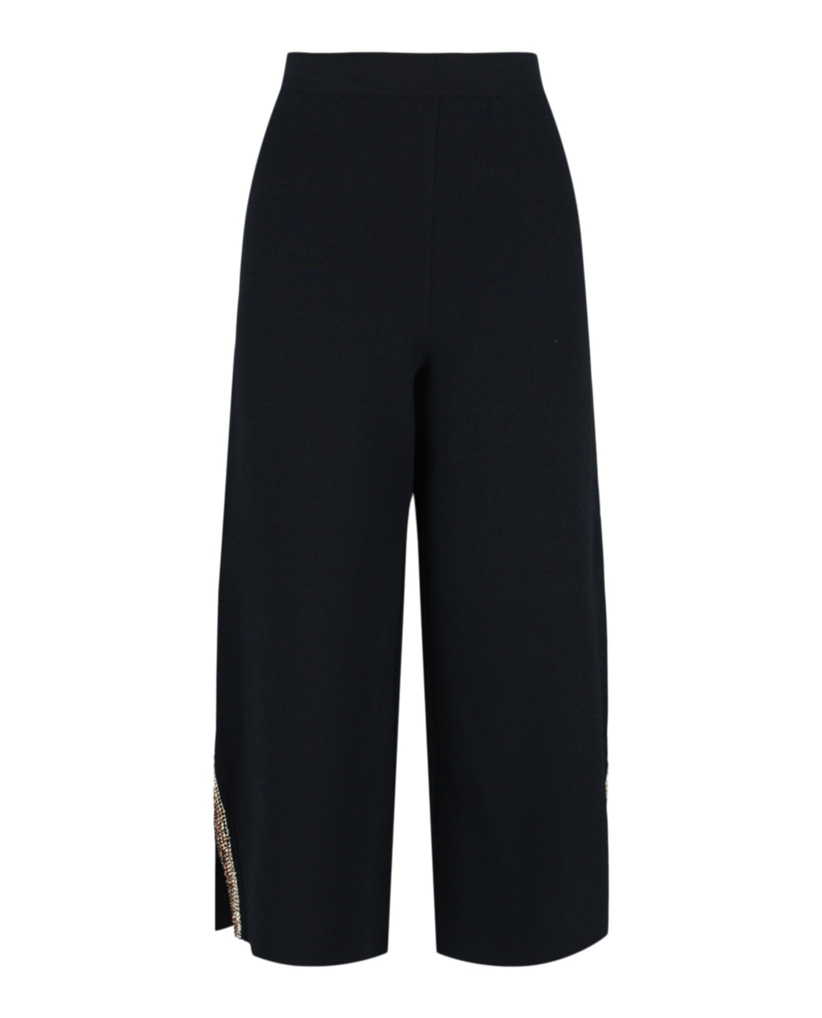 

Укороченные брюки с отделкой Stella McCartney, цвет ink