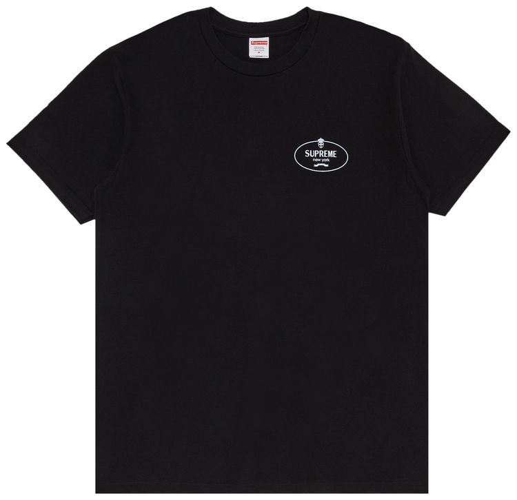 

Футболка Supreme Crest Tee 'Black', черный