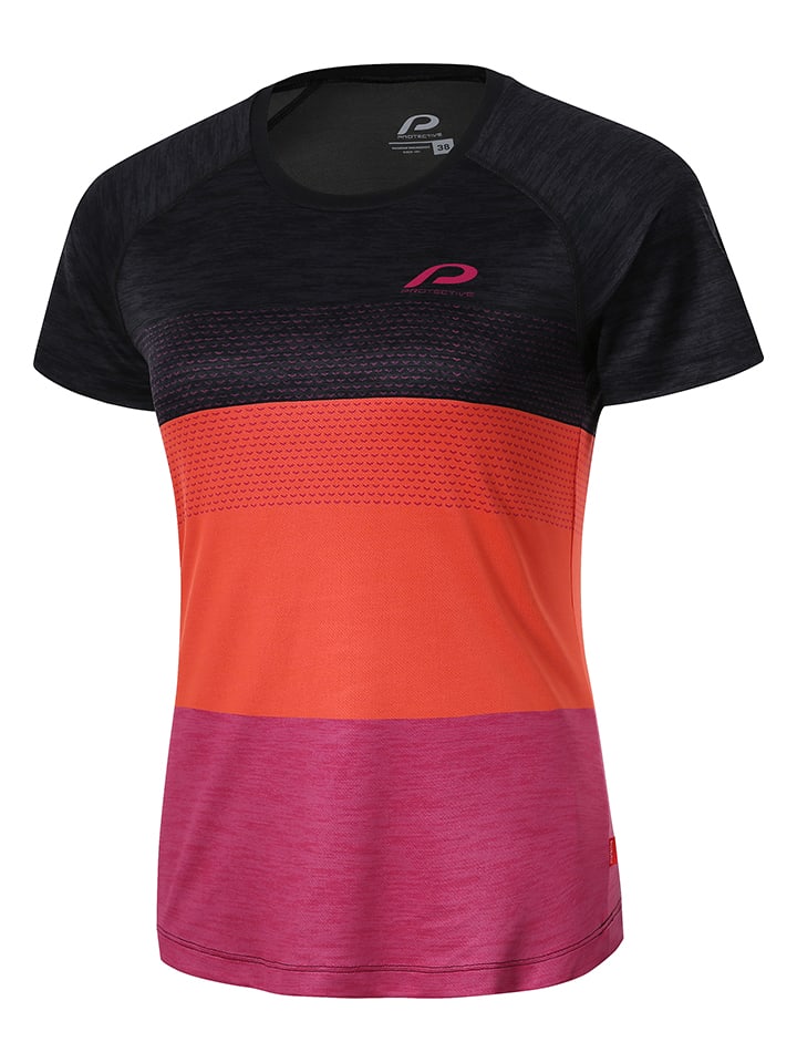 

Функциональная рубашка Shade Protective, цвет schwarz/orange/pink