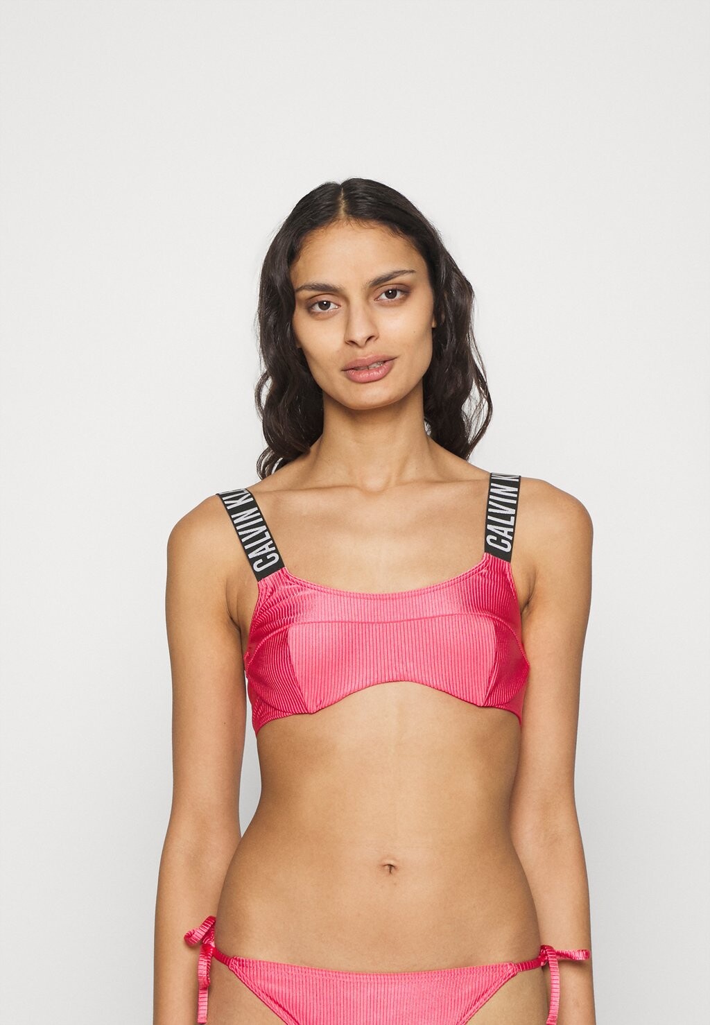 

Верх бикини Calvin Klein, Коричневый, Верх бикини Calvin Klein