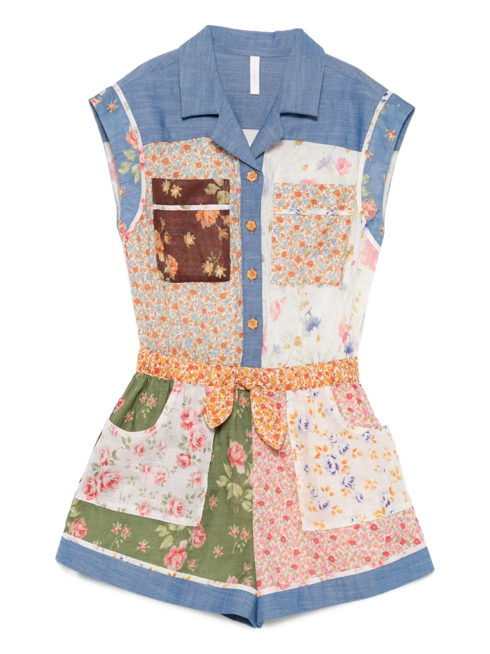 

Счастливый комбинезон ZIMMERMANN Kids, синий