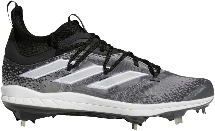 Мужские кроссовки Adidas Adizero Afterburner 9 Nwv, белый/черный/серый — фото 2