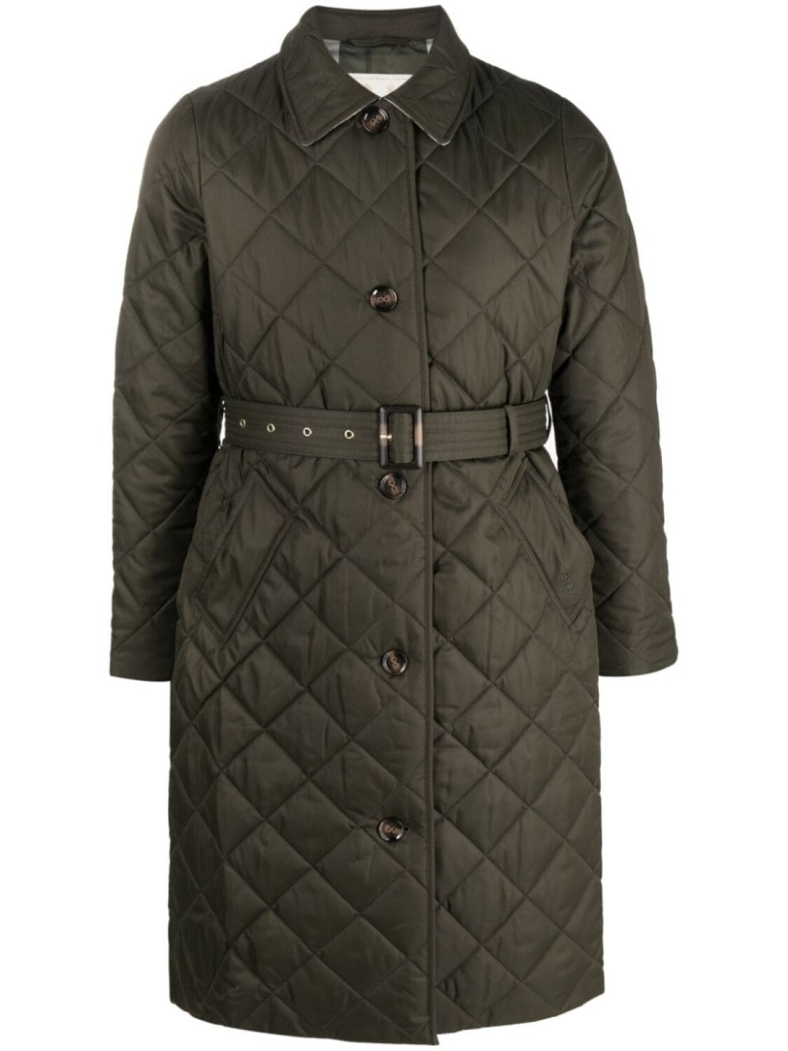 

Barbour стеганое пальто, зеленый