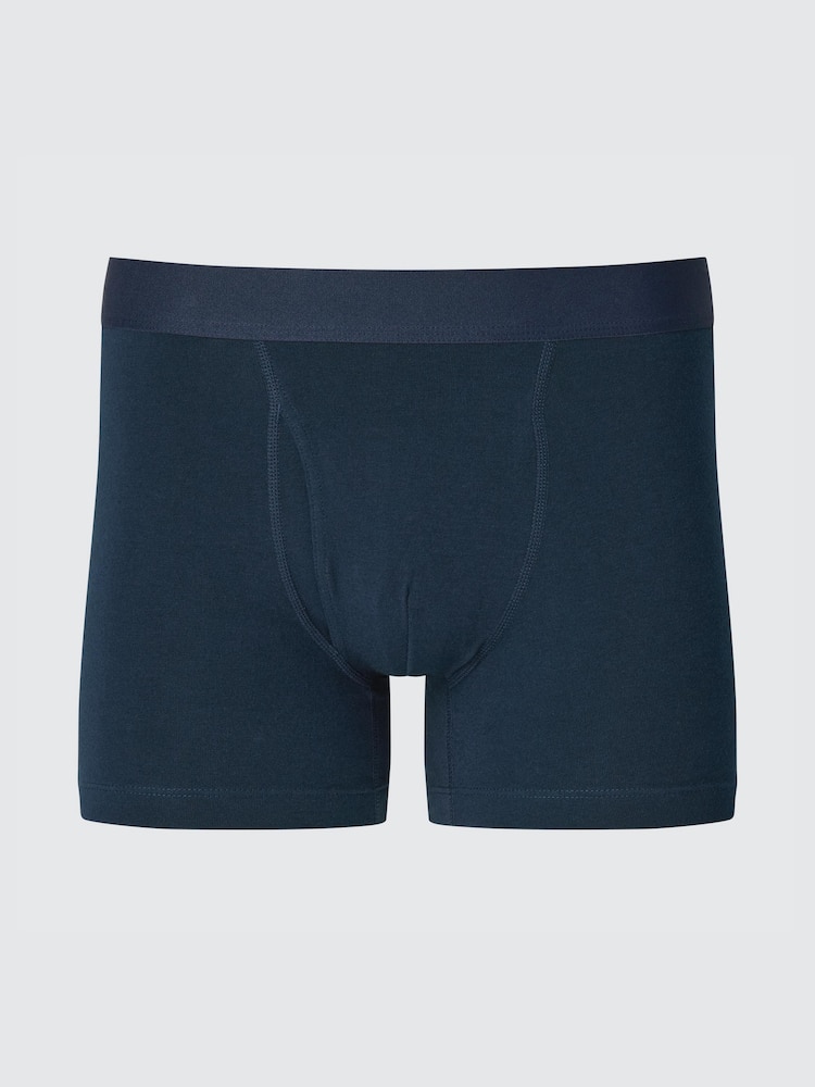 

Трусы-Боксеры из хлопка Uniqlo, цвет 69 синий