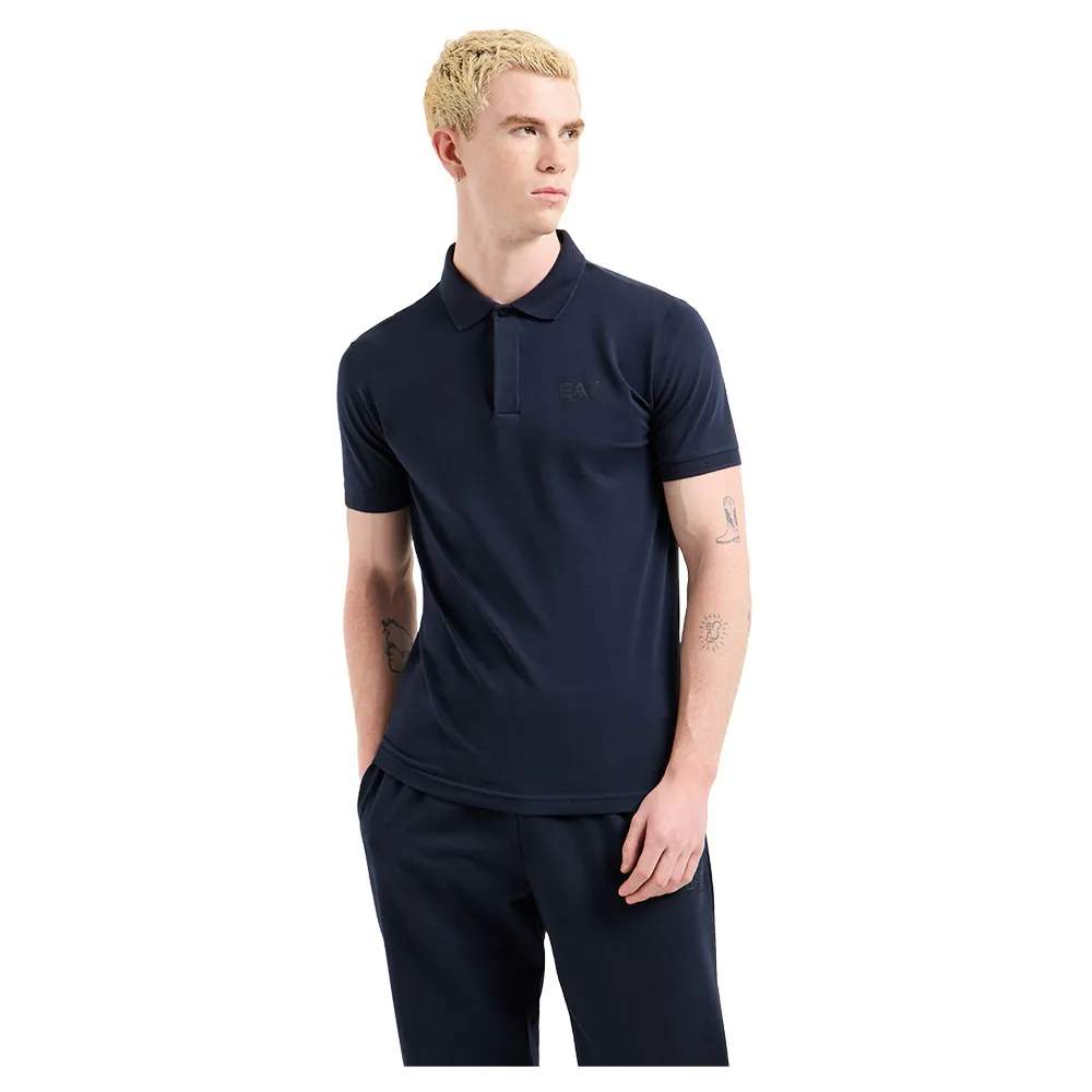 

Поло с коротким рукавом EA7 EMPORIO ARMANI 7M000228_AF10373, синий