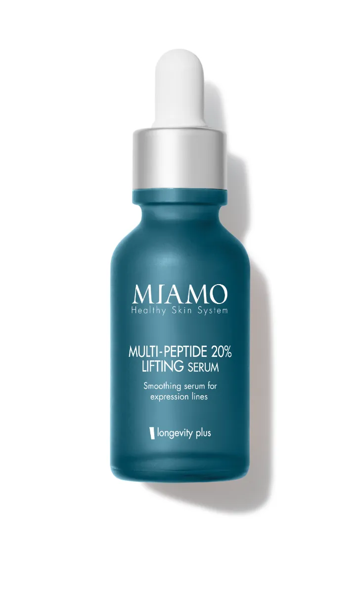 

Miamo Longevity Plus Multi Peptide 20% Лифтинг-сыворотка 30 мл Сыворотка для лица против морщин с подтягивающим эффектом