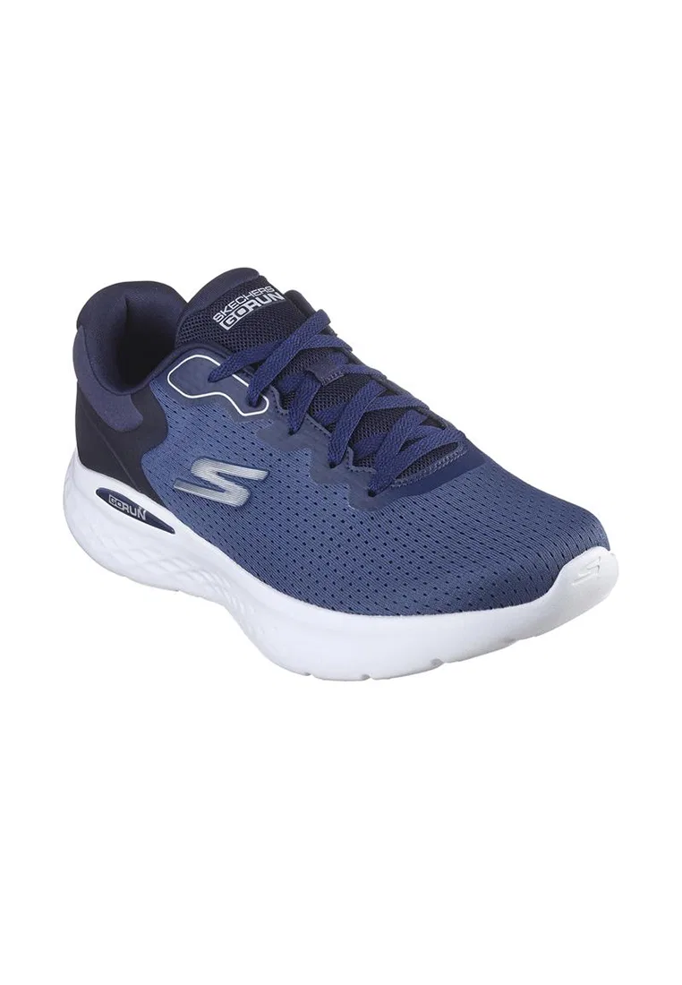 Кроссовки мужские, легкие, GO RUN LITE, Skechers, темно-синий — фото 4