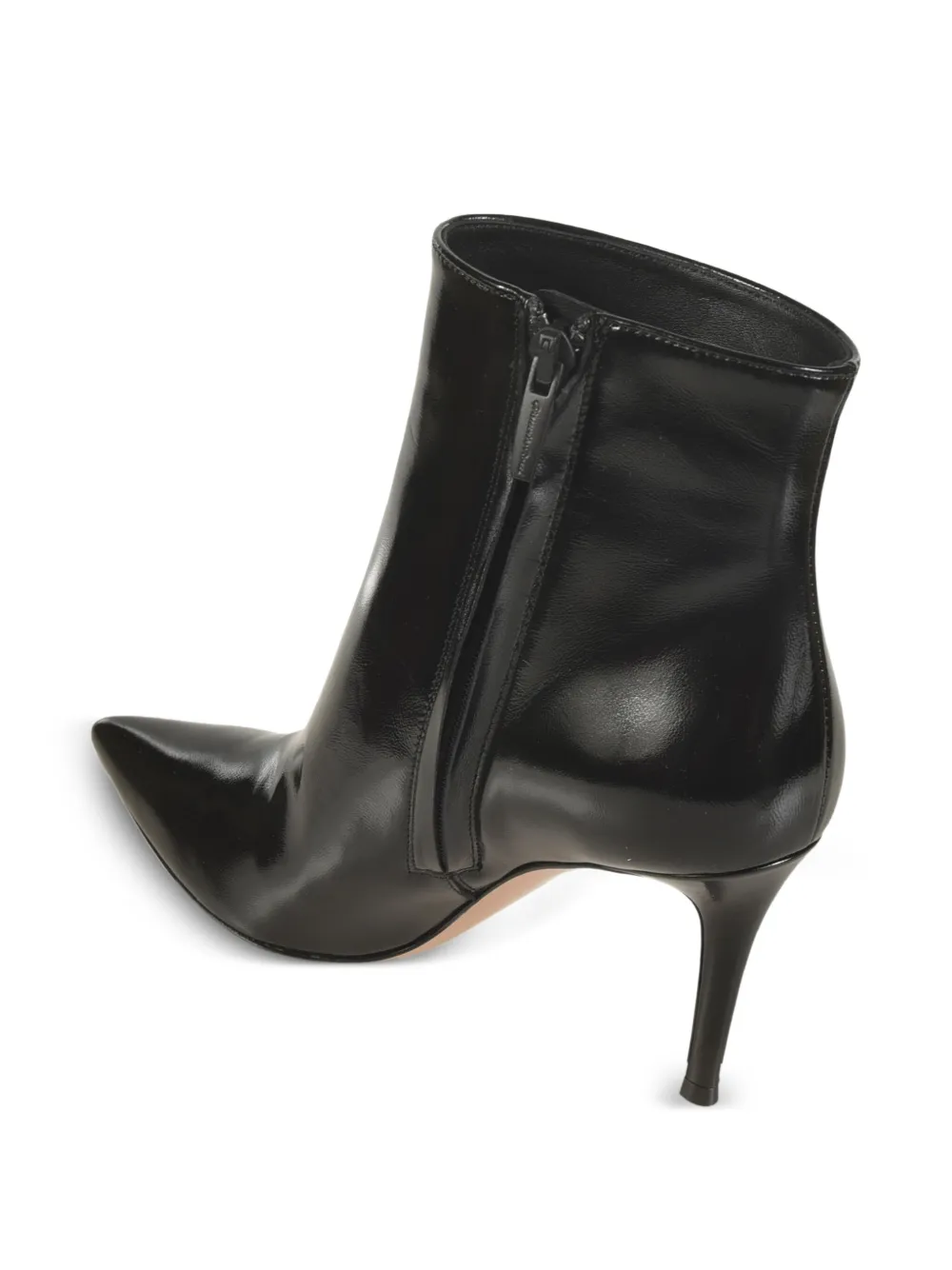 Сапоги на шпильке с заостренным носком Gianvito Rossi, черный — фото 3