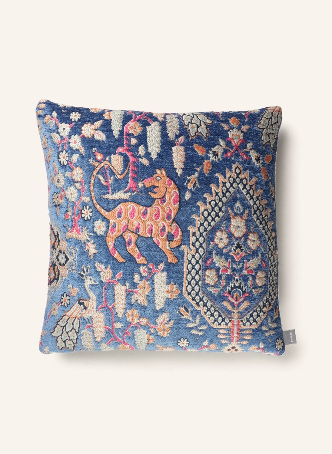 

Декоративная подушка Pad GRAZIA, 45x45 см, цвет blaugrau/creme/orange