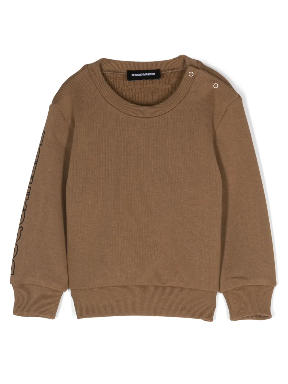 

Джемпер с круглым вырезом DSQUARED2 KIDS, коричневый