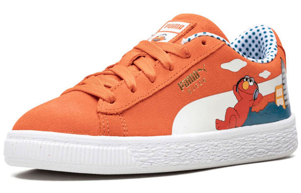 Кроссовки suede sesame street 50 'sesame street - elmo' Puma, оранжевый — фото 3
