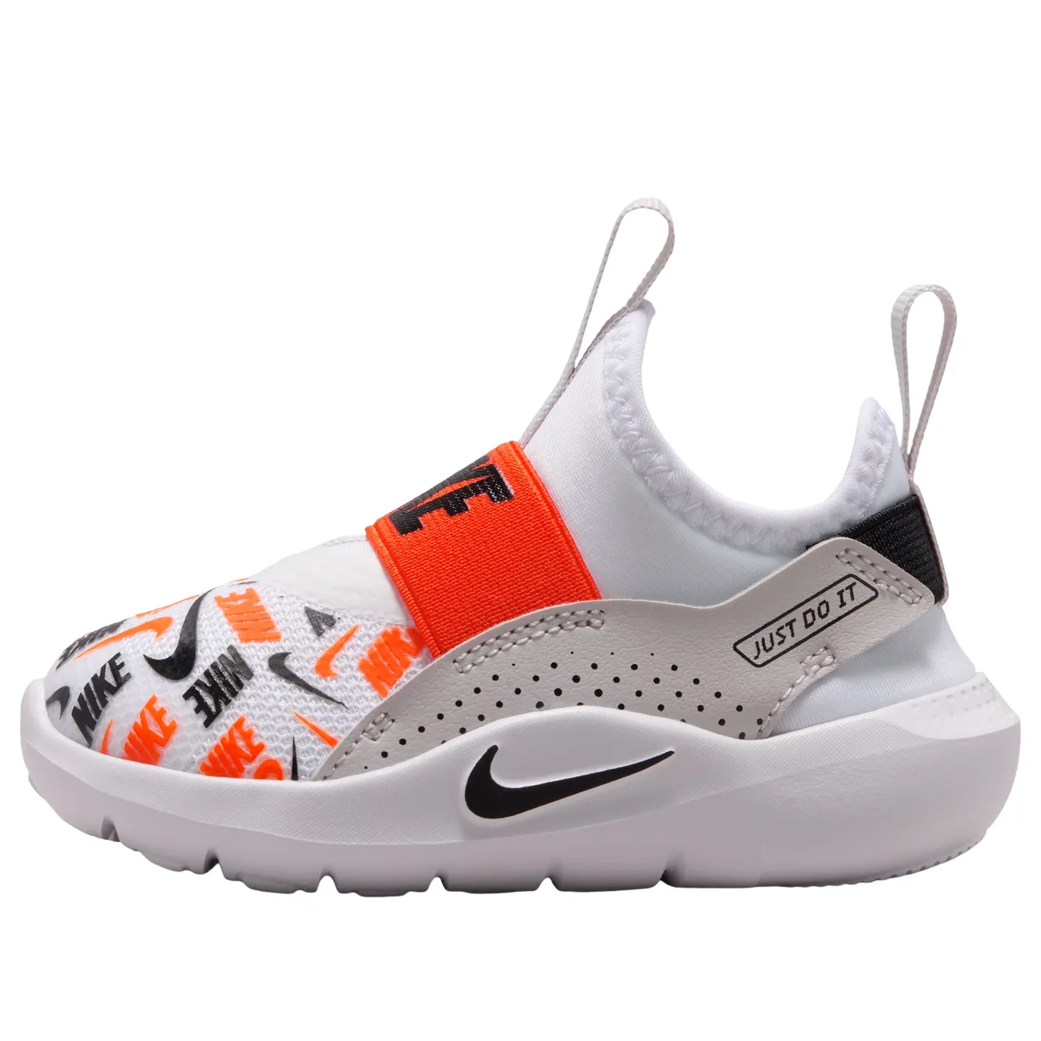 (TD) Кроссовки Nike Flex Runner 4 'White Safety Orange'