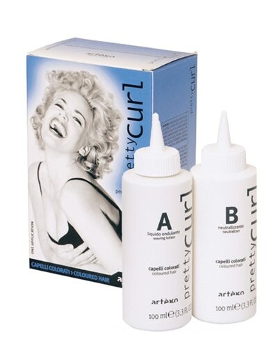 

Жидкость для химической завивки Pretty Curl Ph 7,9 для окрашенных волос, 2x100 мл Artego