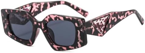 

Популярные модные солнцезащитные очки Polygon 2027 года для женщин, ретро-очки с желейными линзами, защита от УФ-излучения UV400, прозрачная оправа для мужчин MTZJH, Pattern Gray