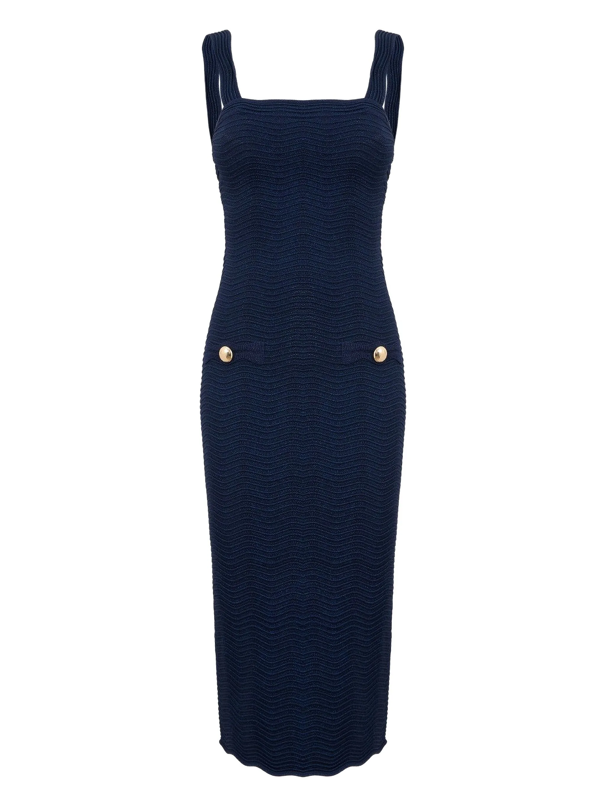 

Платье миди Kins Retrofete, синий