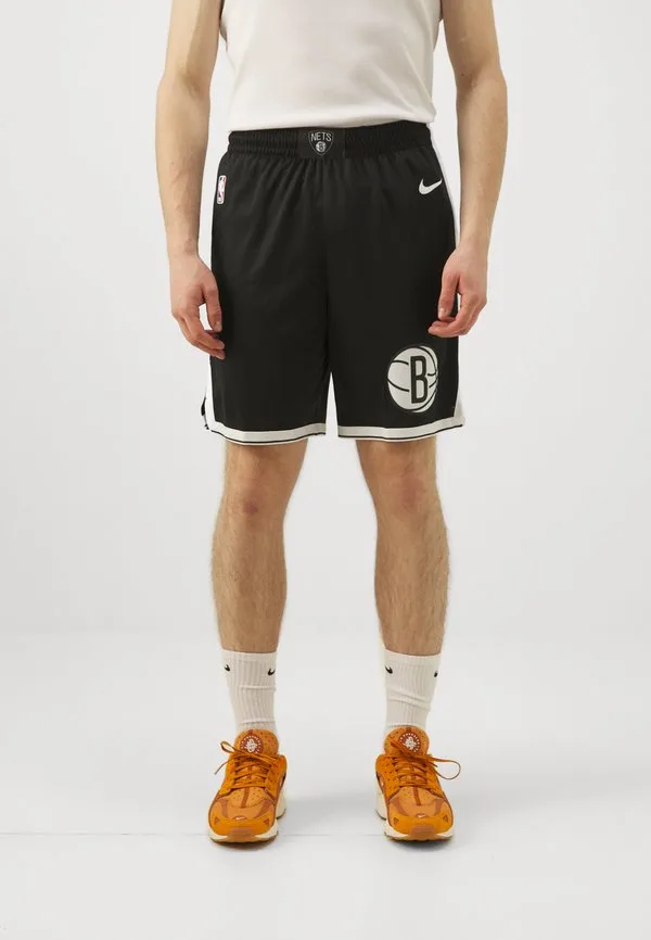Шорты и клубная одежда команды «бруклин нетс» нба Nike Performance, Black/White — фото 3