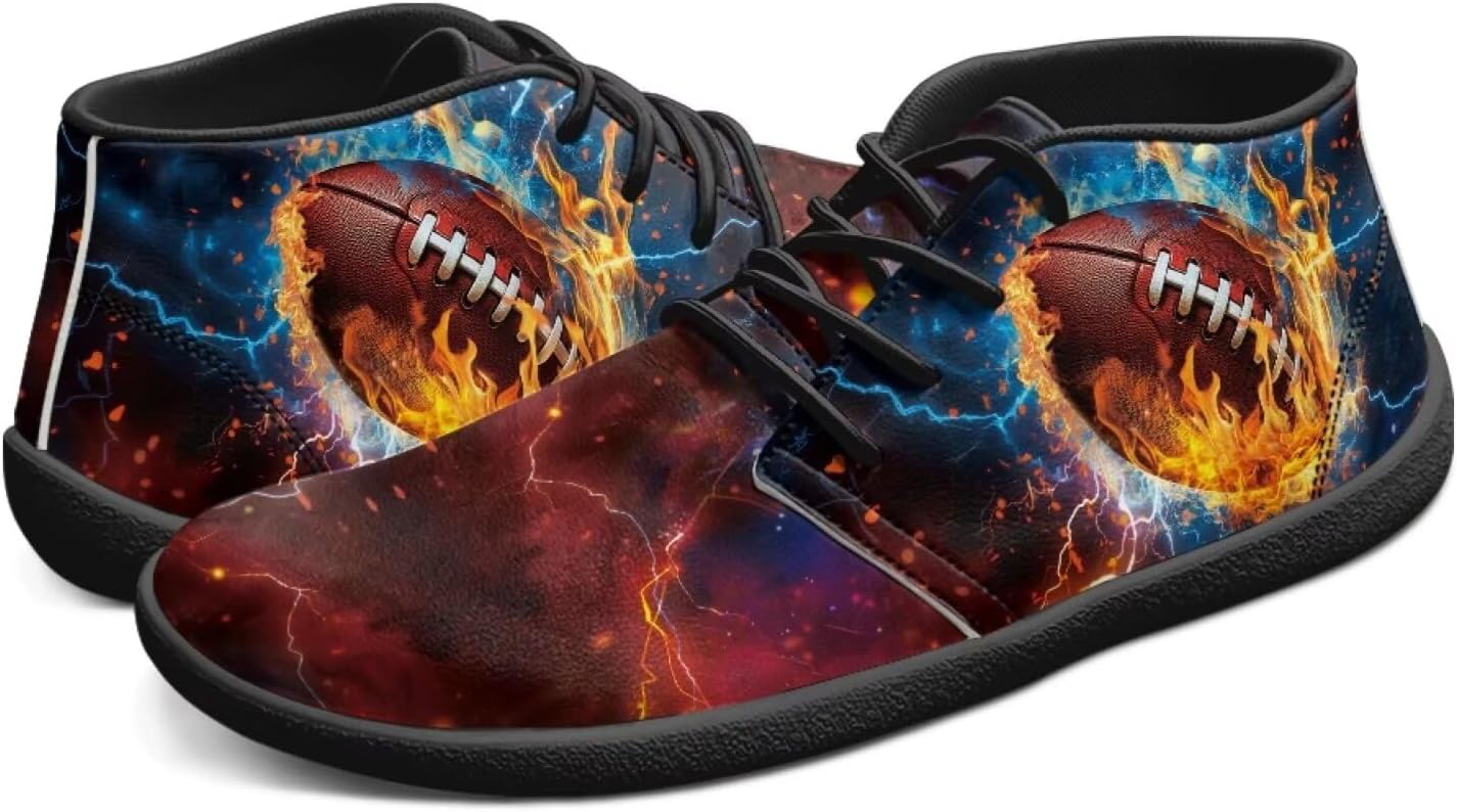 

Мужские босоножки с нулевым падением, минималистичные с широкой носочной частью, нескользящие и удобные для ходьбы и походов кроссовки Pointodoor, Rugby Flame Lightning