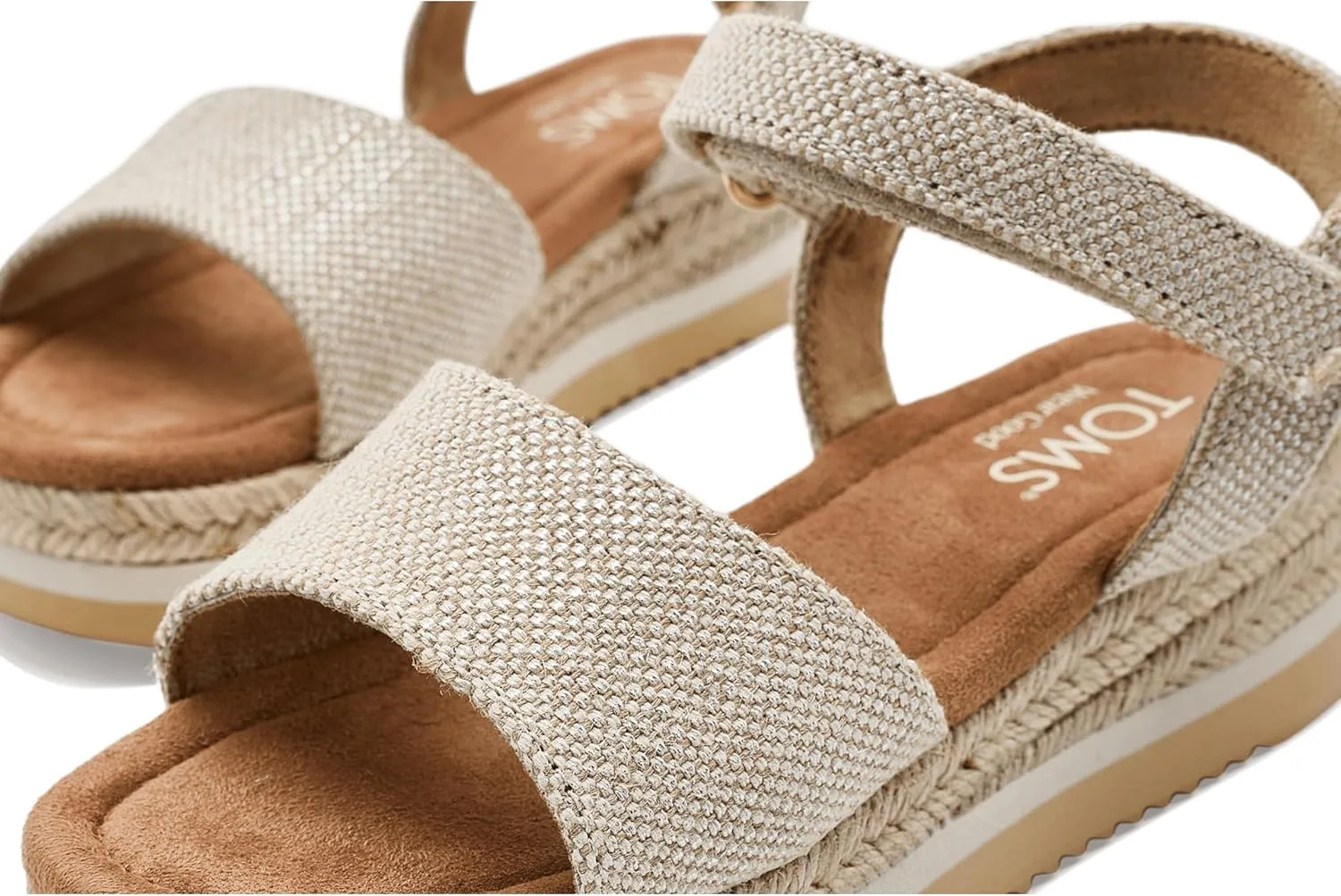 Сандалии TOMS Girls Diana, шампань — фото 2