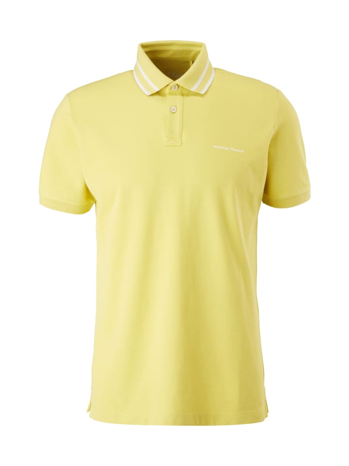 

s.Oliver Рубашка поло в цвете 1504_lemon, Хаки, s.Oliver Рубашка поло в цвете 1504_lemon