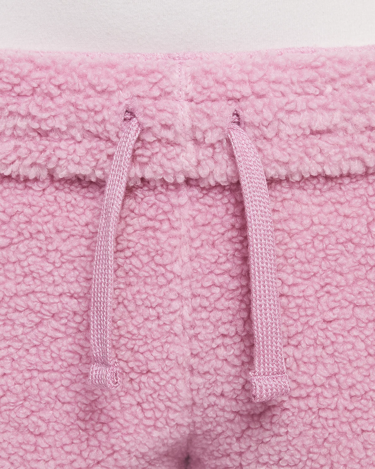 Детские зимние штаны Nike Sportswear Club Fleece, Magic Flamingo/Magic Flamingo/White — фото 3