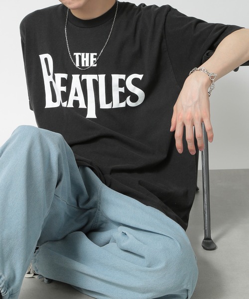 

Винтажная футболка с принтом рок-группы, короткий рукав THRIFTY LOOK