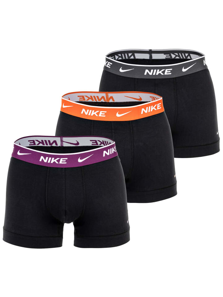 

Боксеры Nike short 3er Pack, цвет schwarz/rot/lila