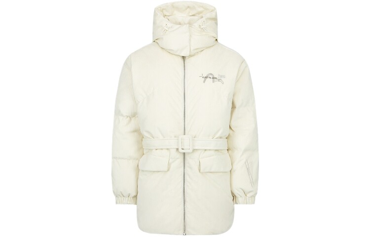 

Пуховик женский белый Evisu