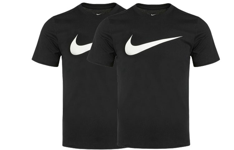 

Футболка мужская комплект из 2 шт., черная Nike, черный