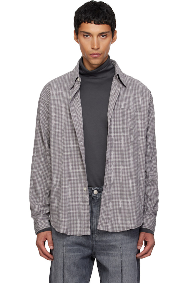 

Mfpen Серая деловая рубашка