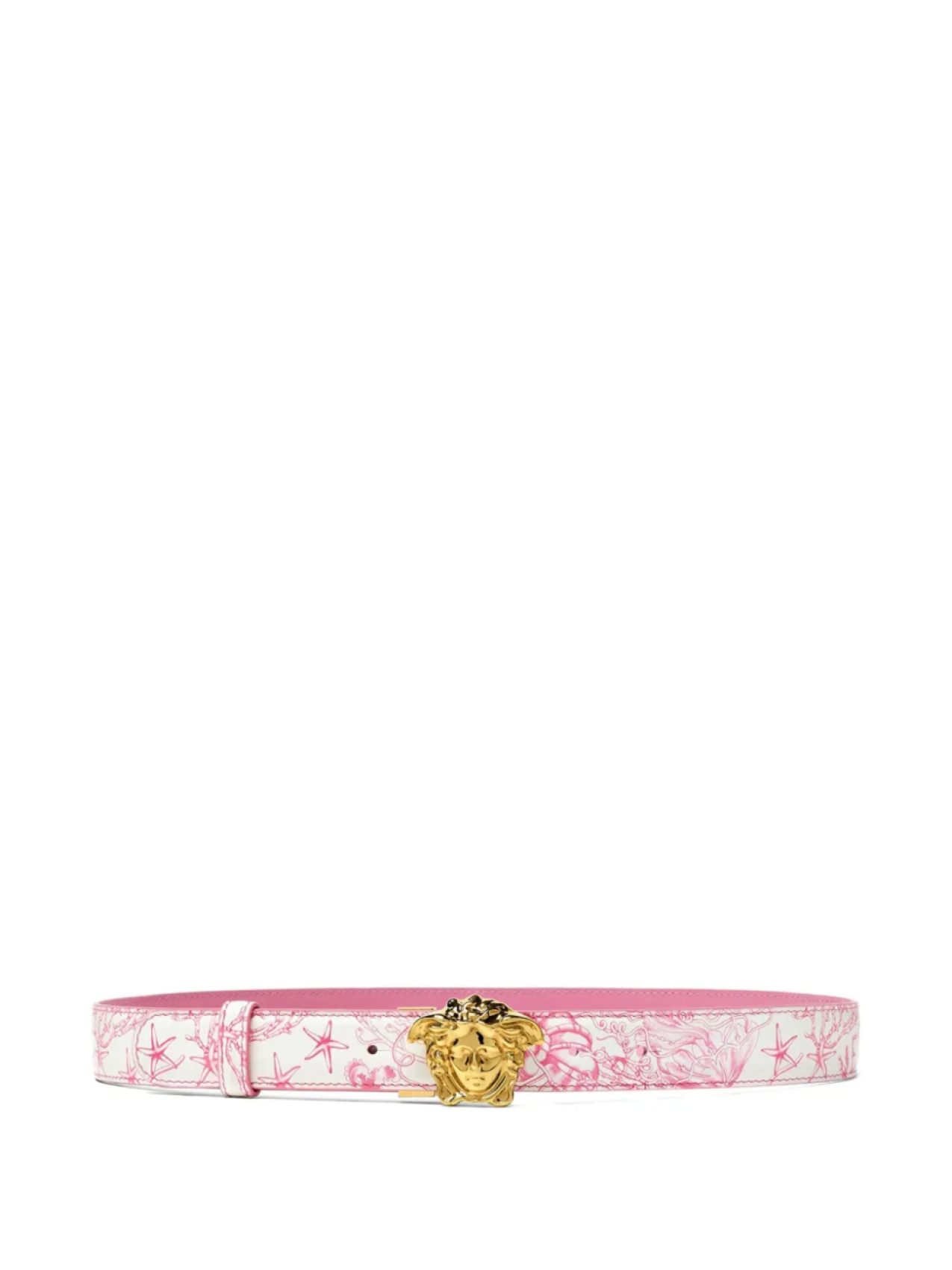 

Versace ремень La Medusa, розовый