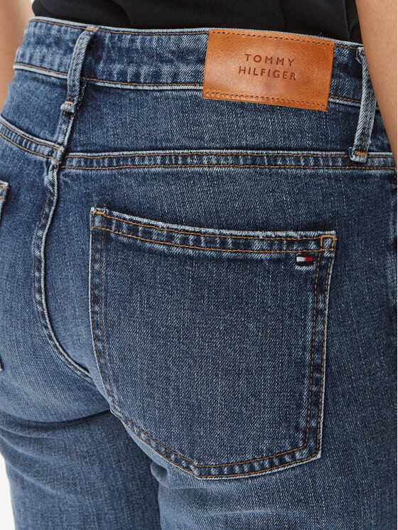 Джинсы bootcut fit WW0WW42192 Tommy Hilfiger, синий — фото 4