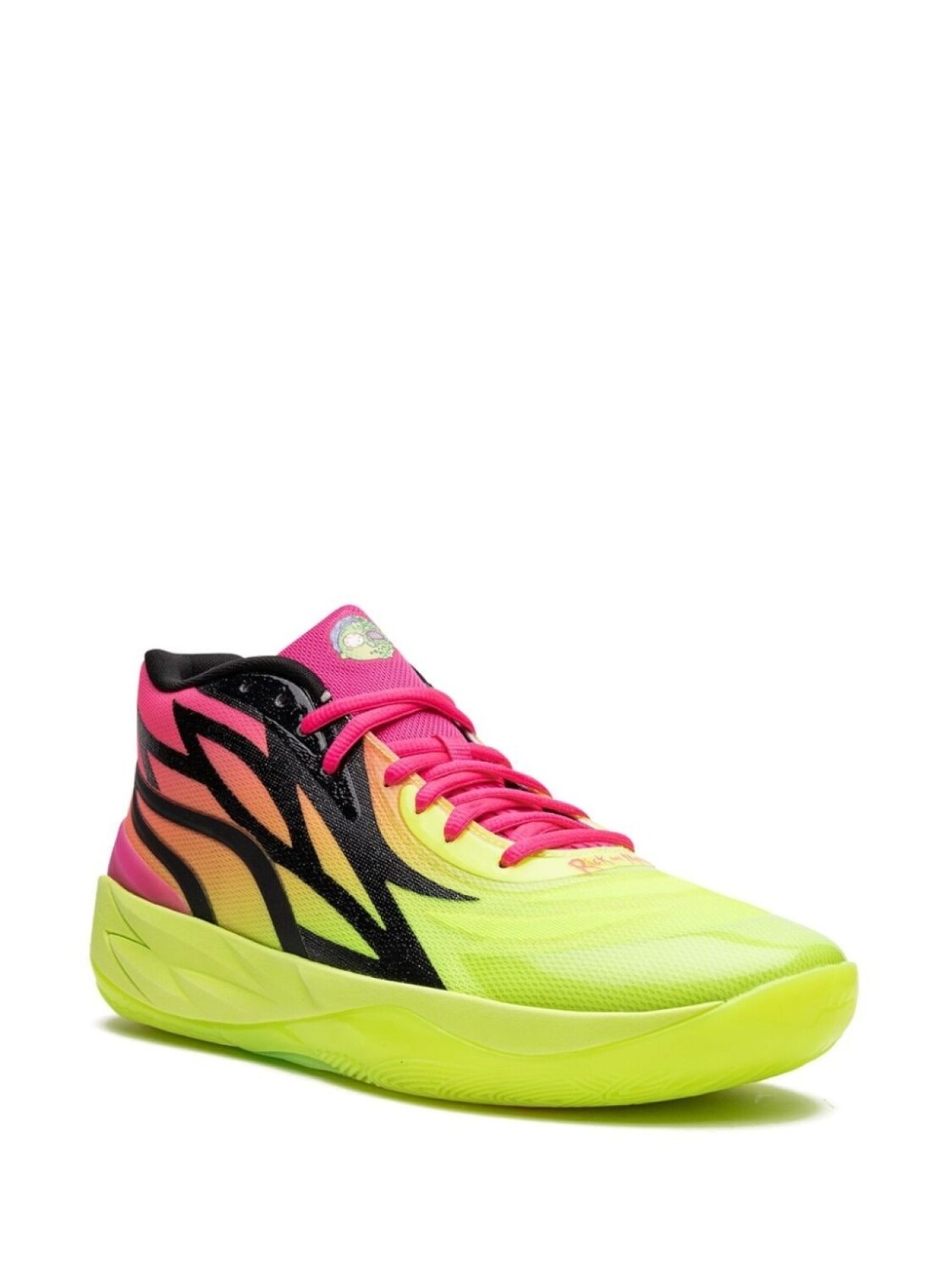 Кроссовки MB.02 Adventures из коллаборации с Rick And Morty PUMA, желтый — фото 2