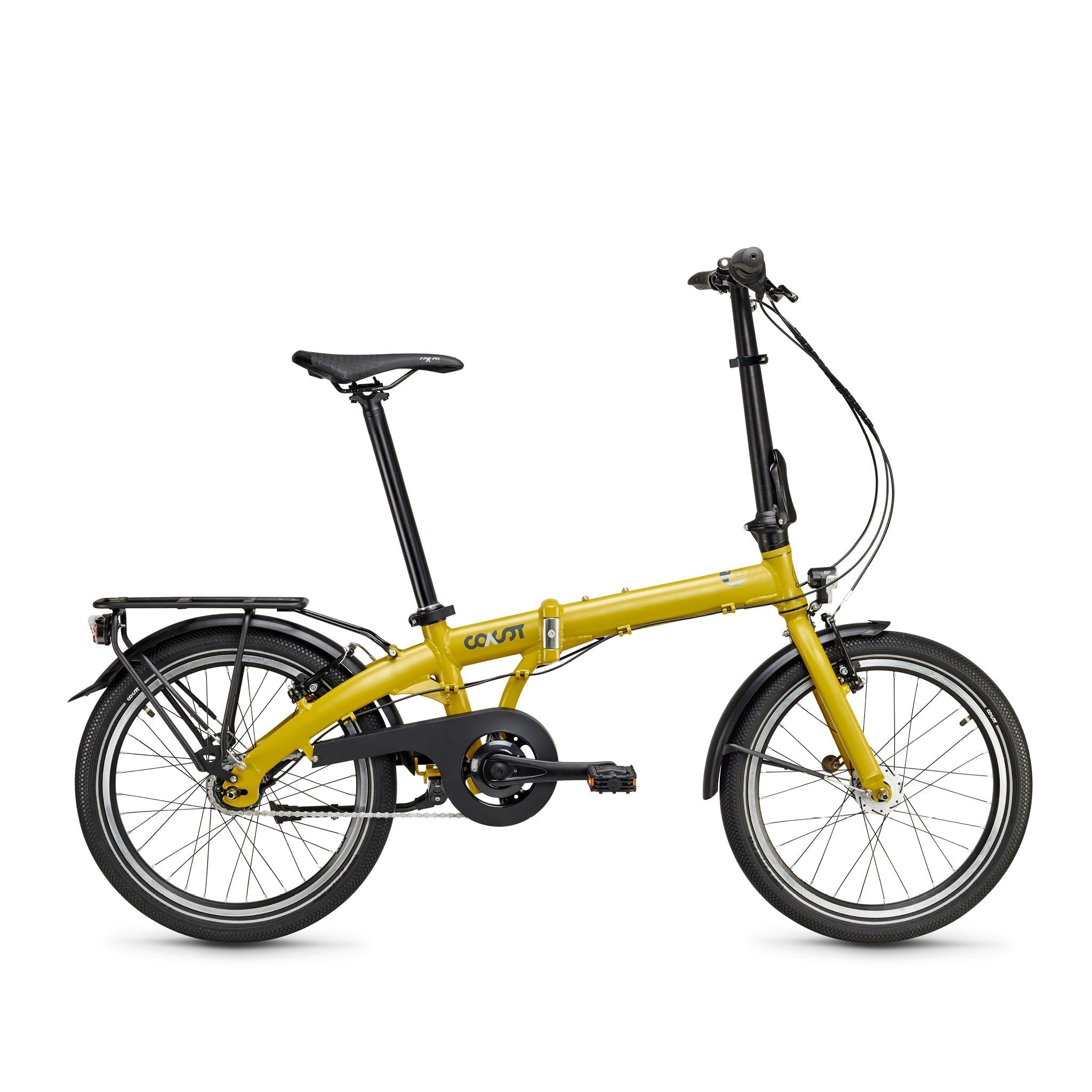 

Городской велосипед COAST BIKES Klapprad Hightide No. 02 7-Gang Mustard