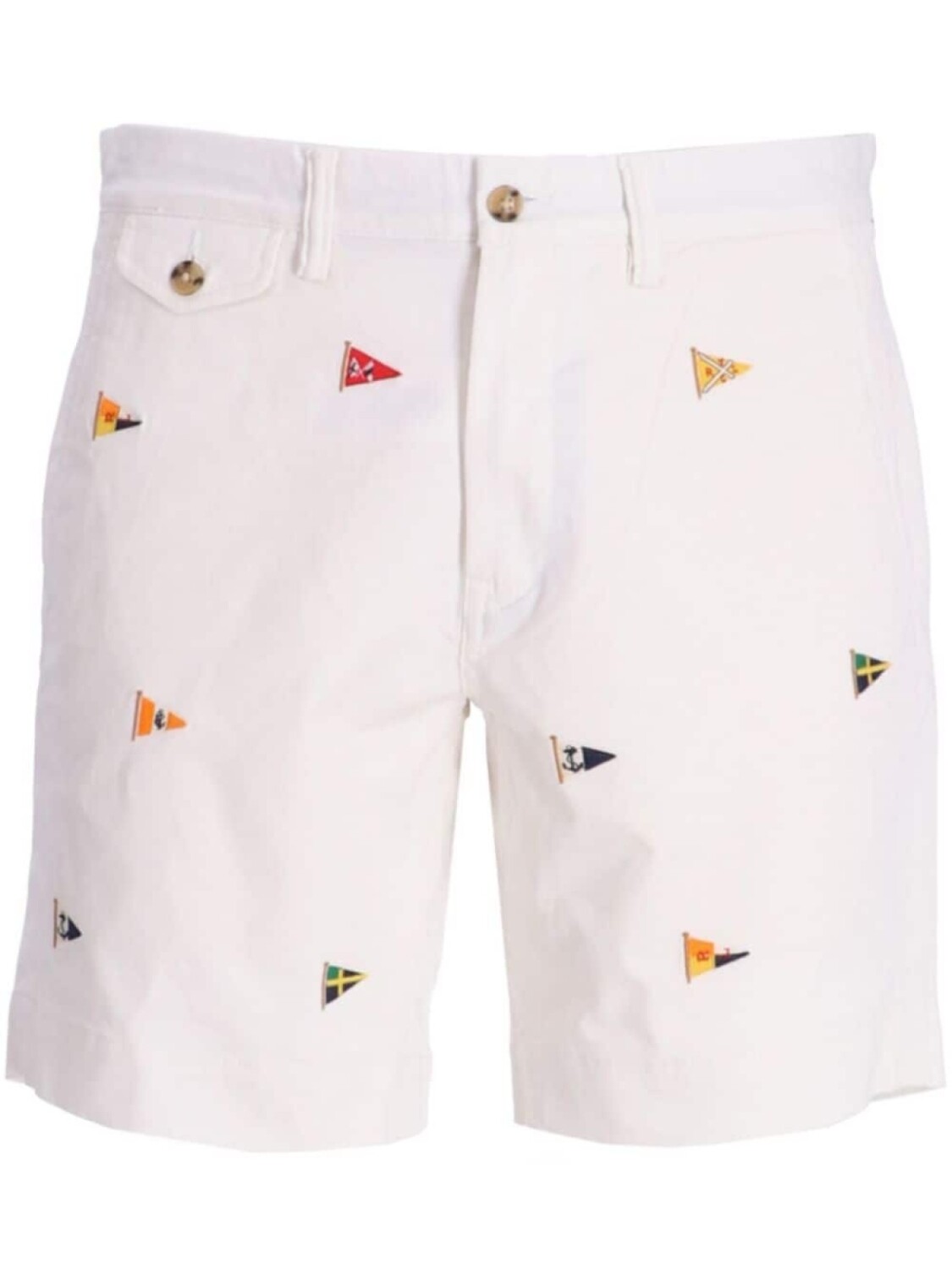 

Polo Ralph Lauren шорты-бермуды с вышитым логотипом, белый