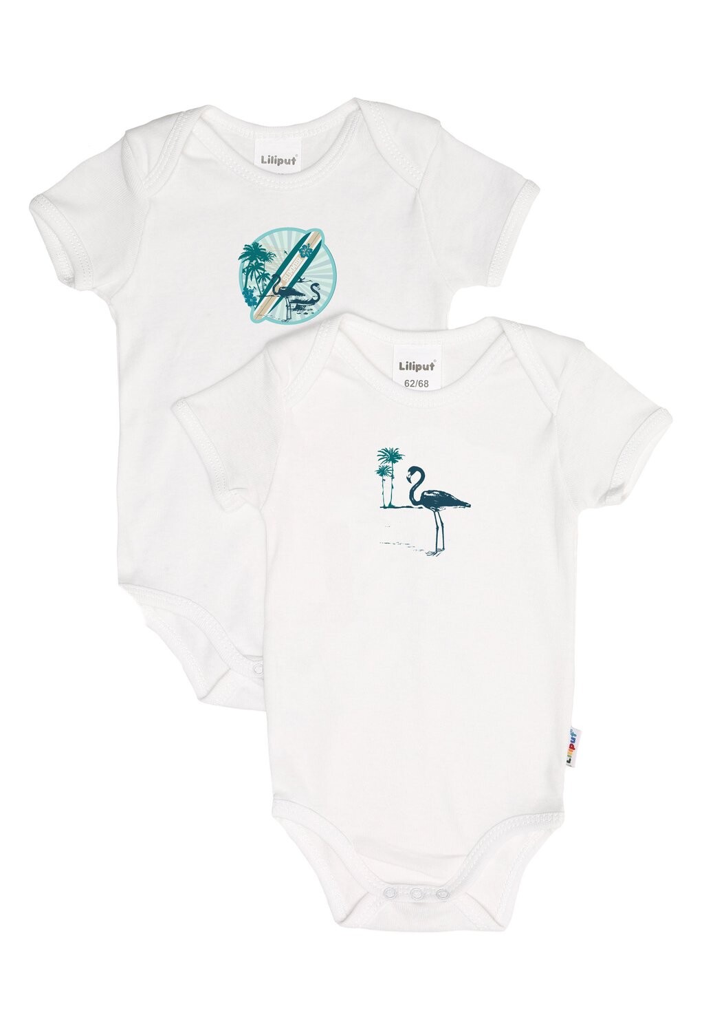 

Боди KURZARM-BODIES MIT FLAMINGO-MOTIV Liliput, цвет weiß