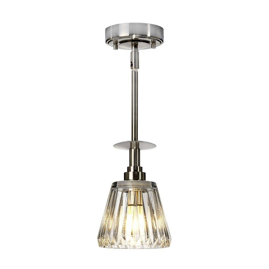 

Подвесной светильник Agatha Матовый никель, диаметр 13,4 см Elstead Lighting
