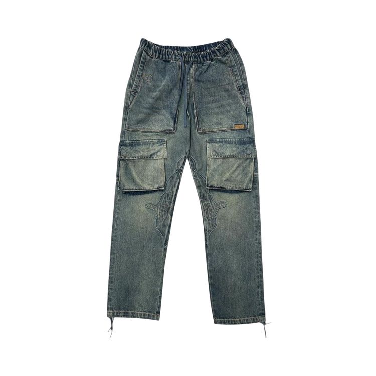 

Джинсы Billionaire Boys Club Bronco Cargo Jeans Pandora, синий