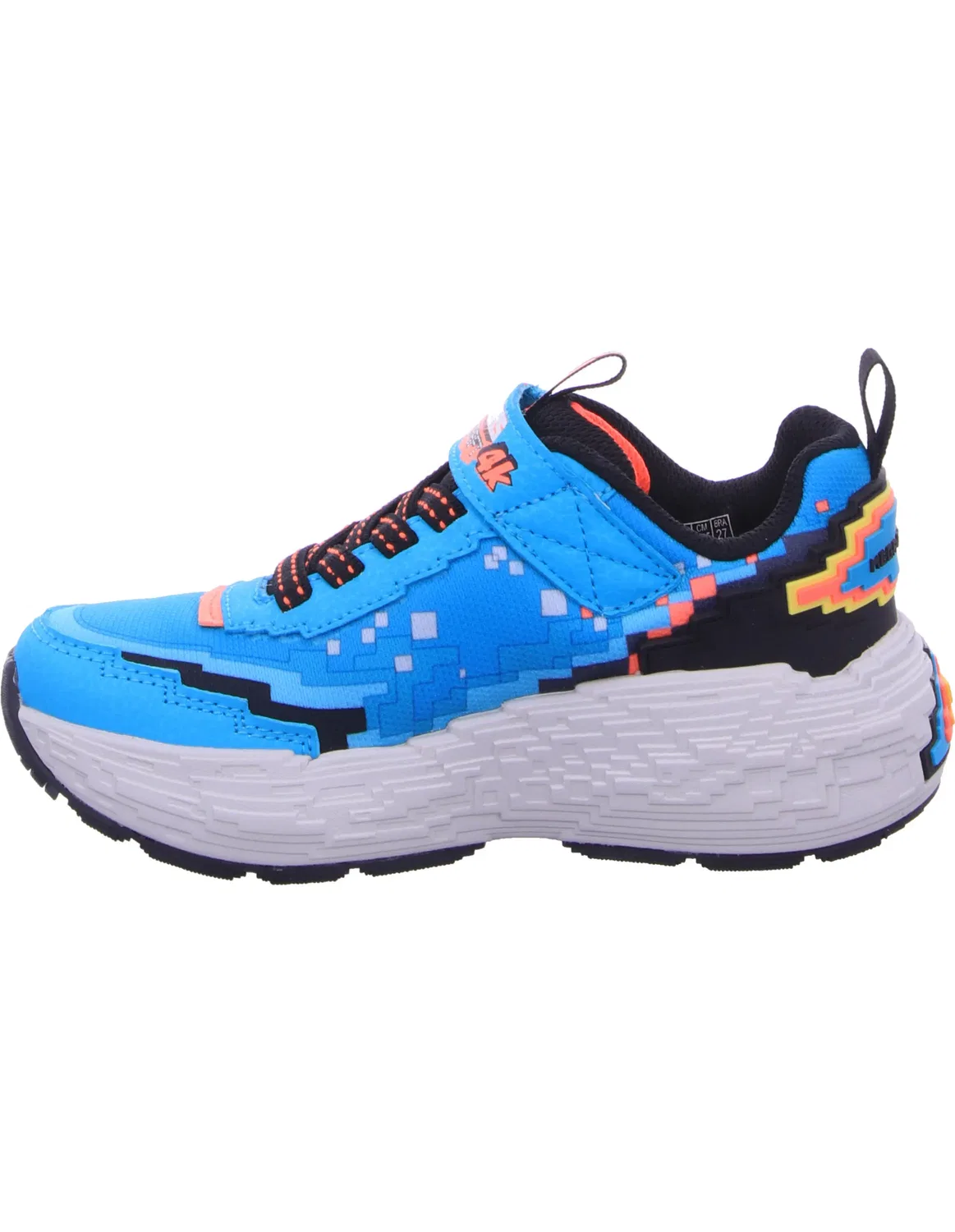 Полуботинки детские Skechers, бирюзовый/черный — фото 4