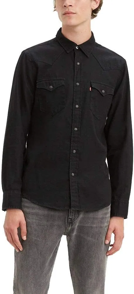 Рубашка Levi's Black Rinse — фото 4