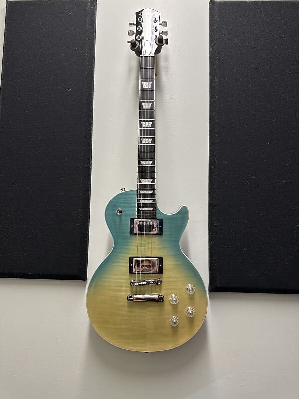 

Электрогитара Epiphone Les Paul Modern Figured- Caribbean Blue Fade