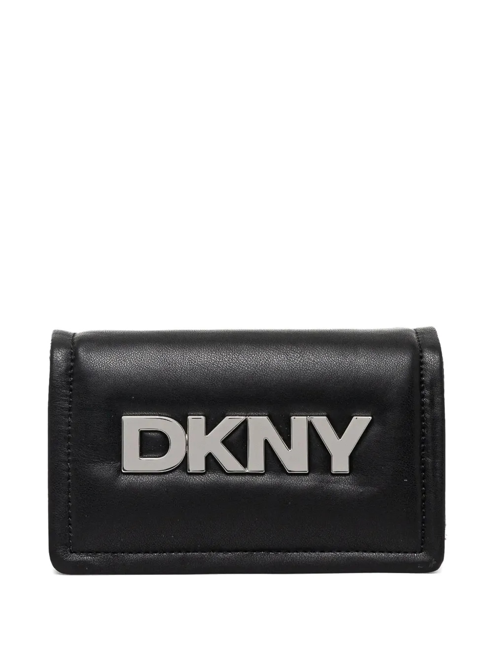 

Сумка через плечо с логотипом DKNY, черный