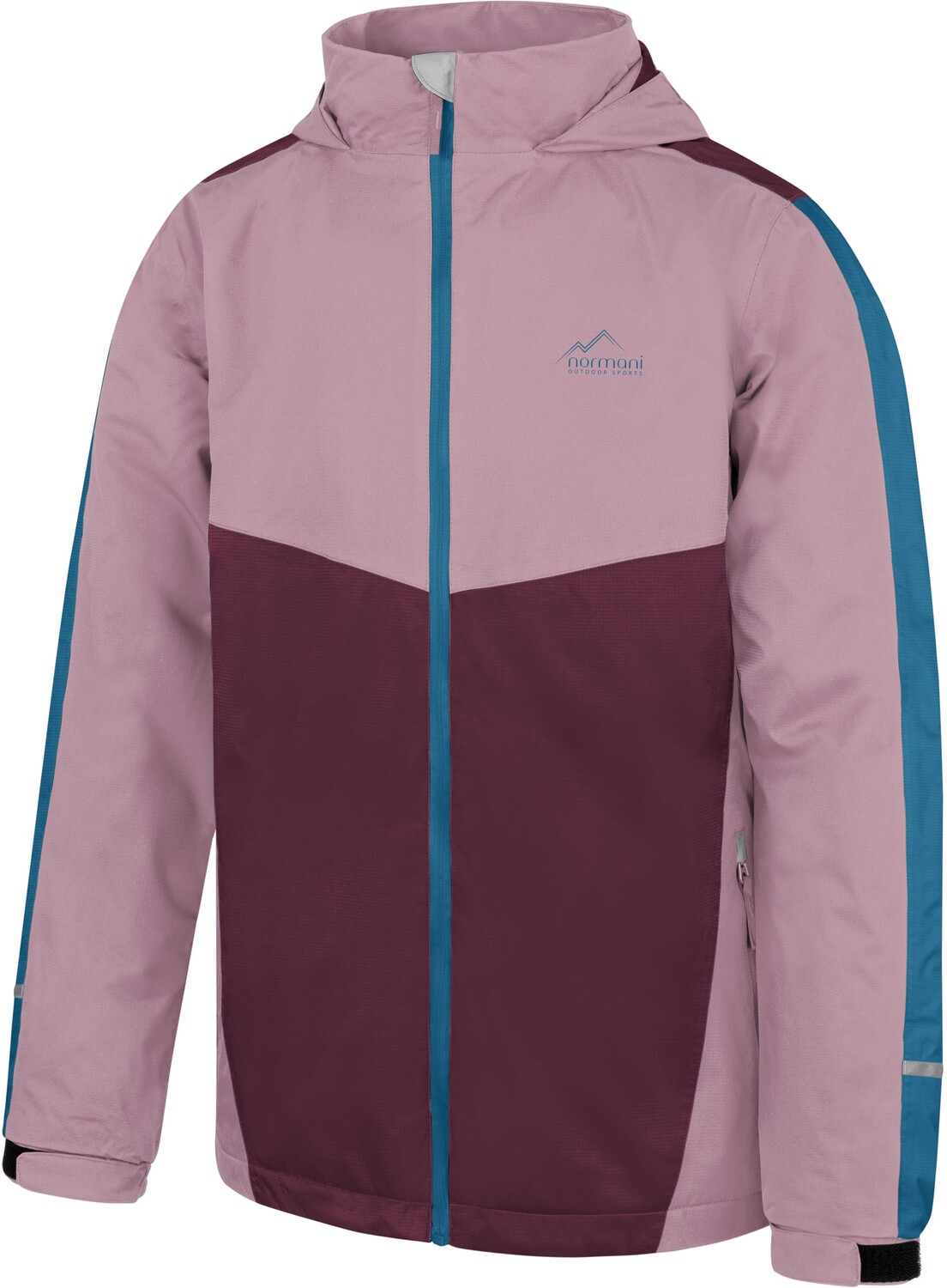 Дождевик Normani Outdoor Sports Kinder Puyallup, розовый — фото 2