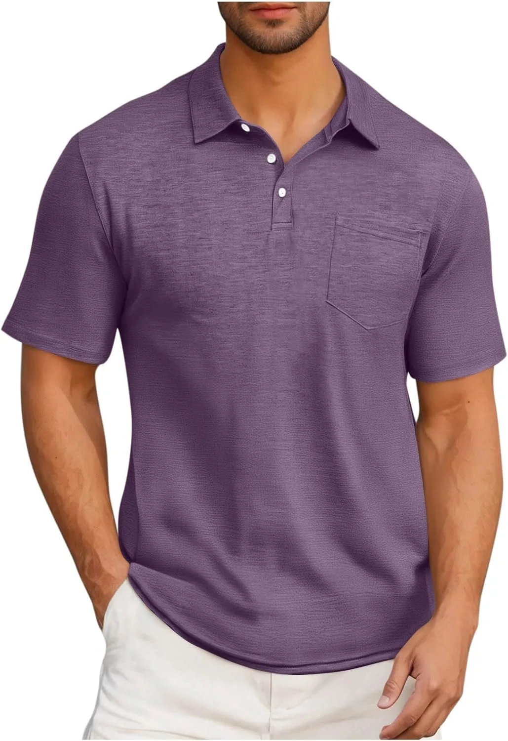 

Мужская поло с коротким рукавом Casual летняя