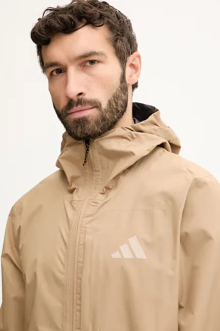 Куртка техническая спортивная Adidas TERREX, коричневый — фото 4