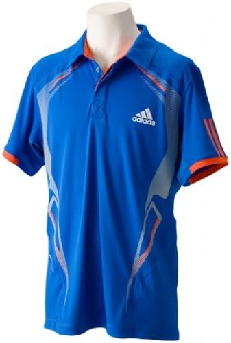 

Футболка-поло Adidas M ADIBARRICADE с короткими рукавами, синий